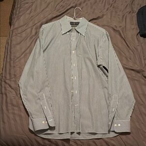 Men's Striped Dress Shirt